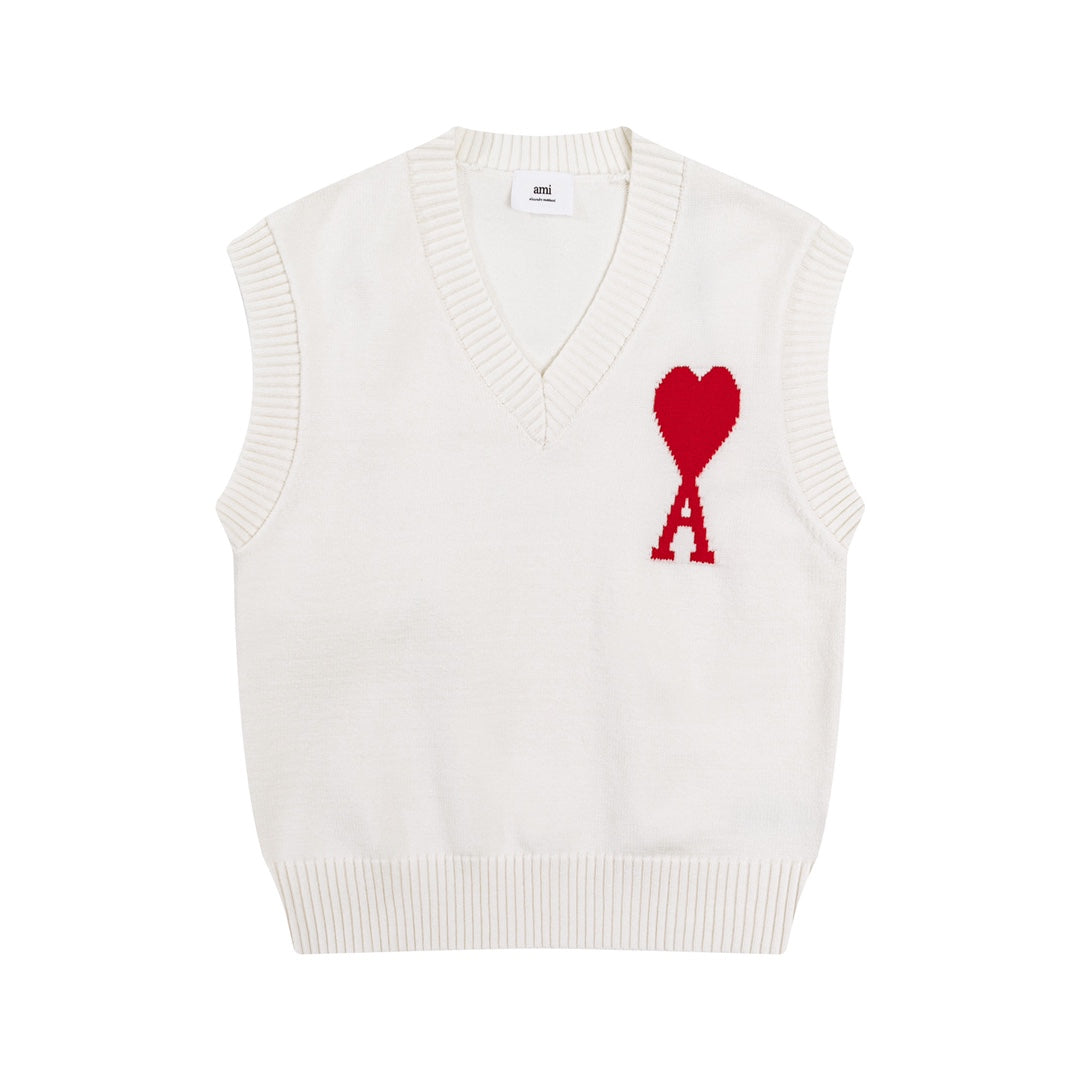 2026 AMI PARIS vest sweater