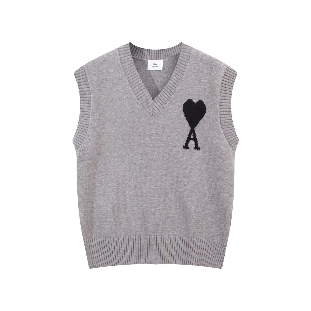 2026 AMI PARIS vest sweater