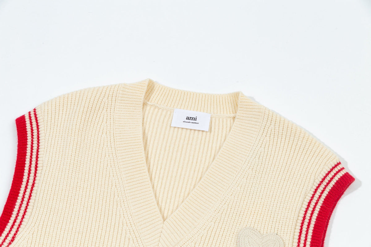 2026 AMI PARIS  vest sweater
