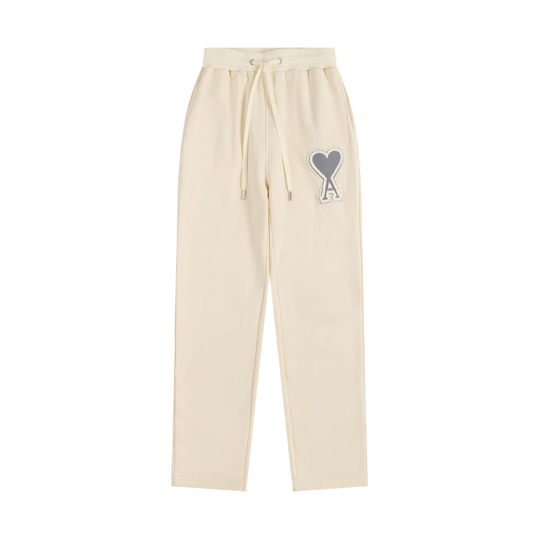 2026 AMI PARIS  Straight leg sweatpants