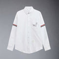 Thom Browne 4-Bar Stripes Shirt