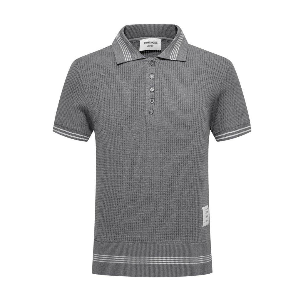 Thom Browne  Waffle fabric POLO Shirt