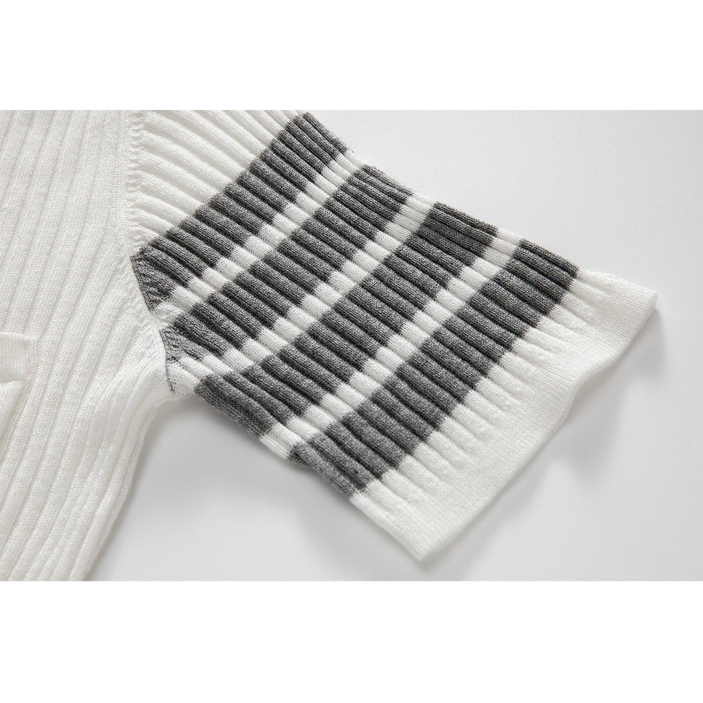 Thom Browne Women Color buckle POLO shirt