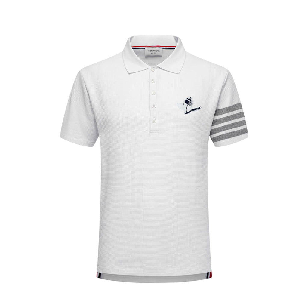 Thom Browne Puppy Embroidery POLO Shirt