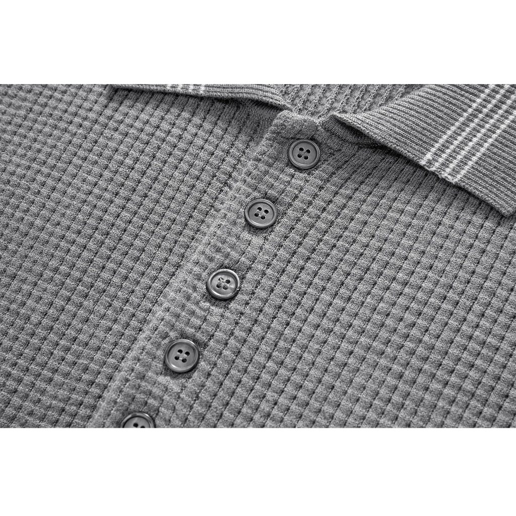 Thom Browne  Waffle fabric POLO Shirt