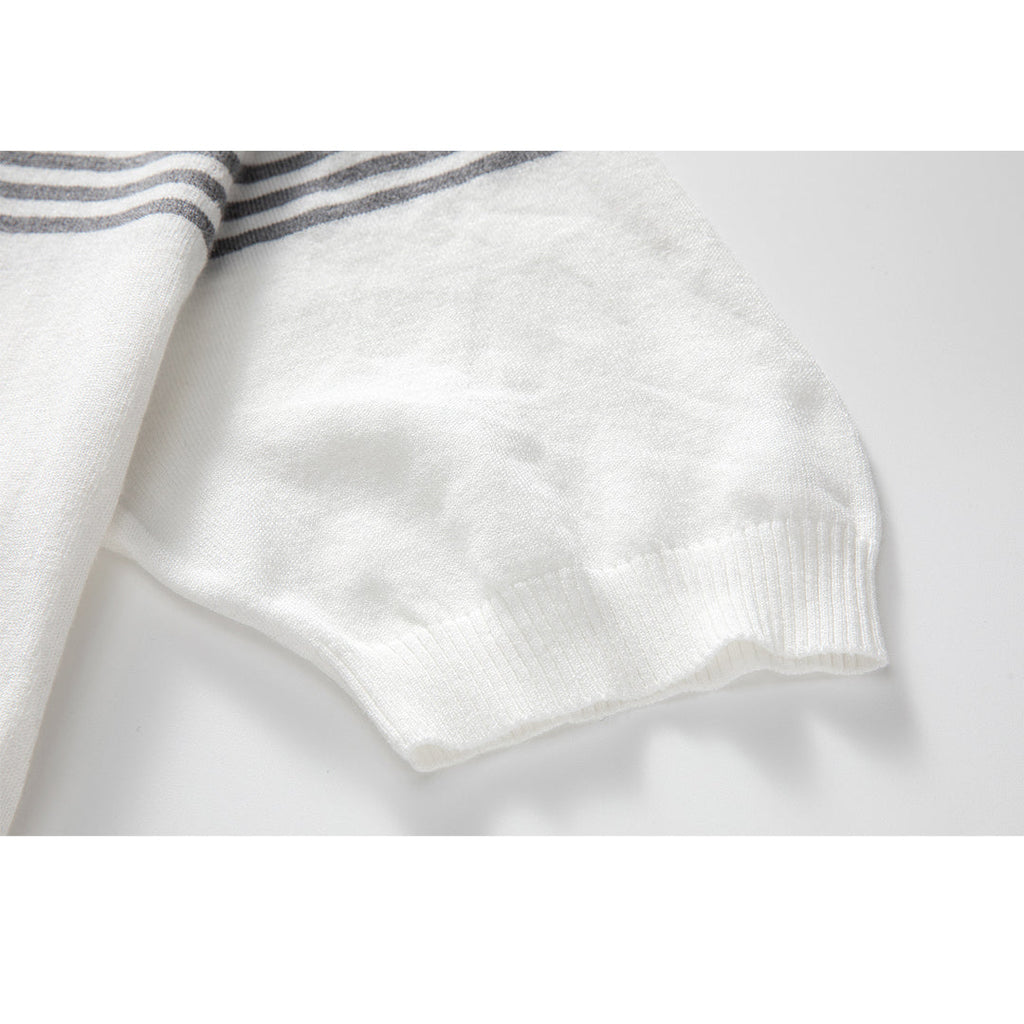 Thom Browne Grey POLO Shirt