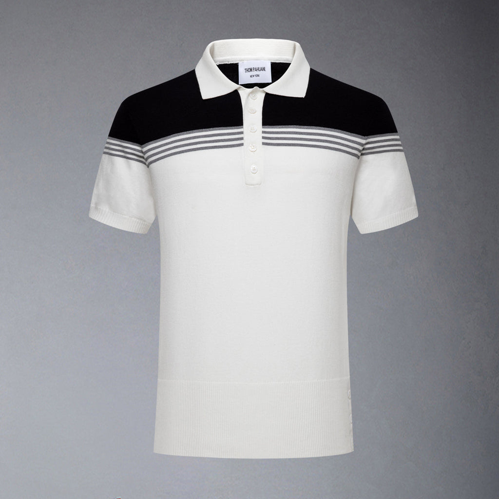 Thom Browne Grey POLO Shirt