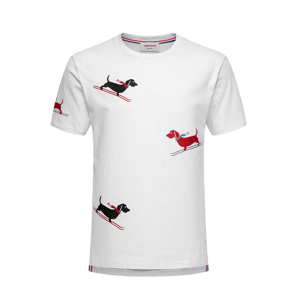 Thom Browne Puppy Print T-shirt