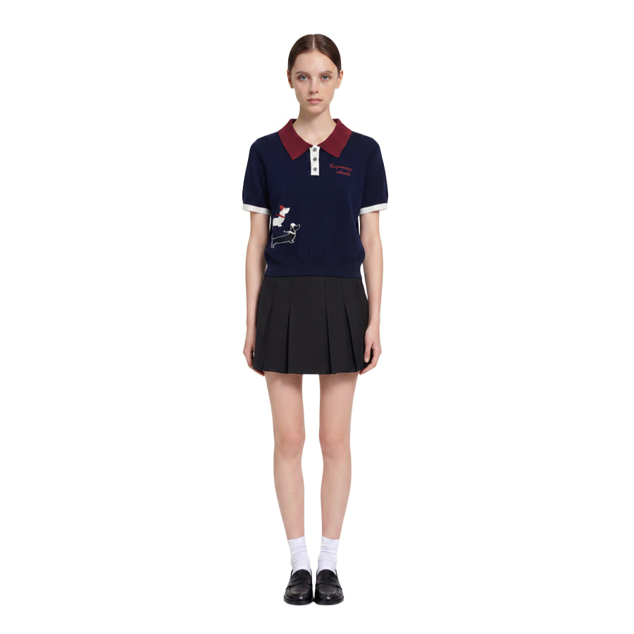 Thom Browne  Women Stripe T-shirt