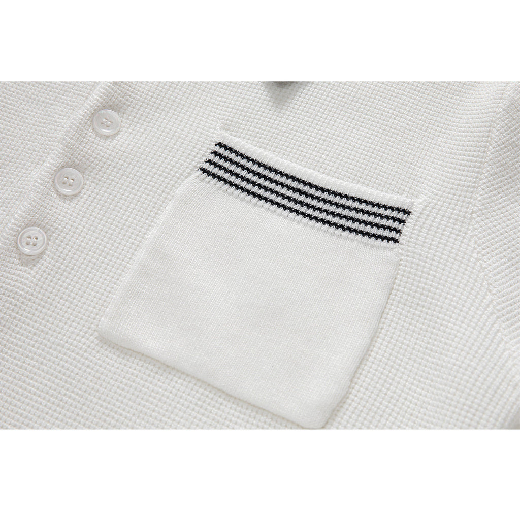 Thom Browne Women stripe POLO shirt