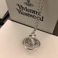 Vivienne Westwood 2026 UFO Crystal Clavicle Necklace