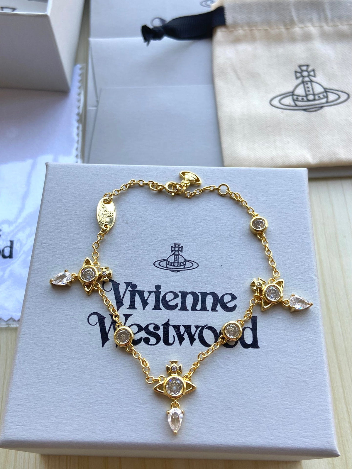 Vivienne Westwood 2026 Rhinestone Bracelet